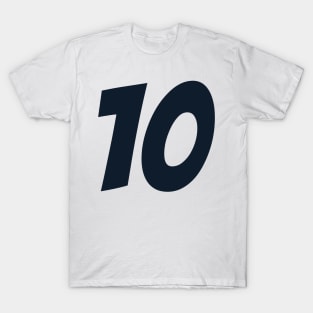 Pierre Gasly 10 - Driver Number T-Shirt